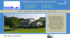 Desktop Screenshot of hunterdonmodularhomes.com